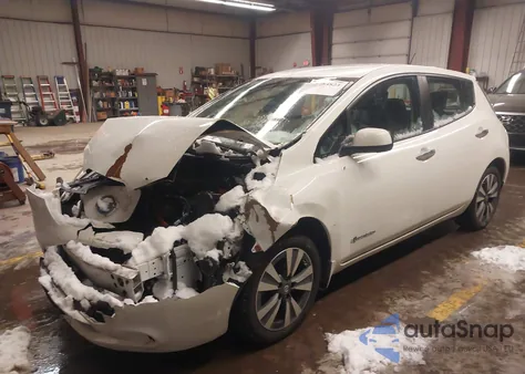 2016 Nissan Leaf Sl z USA, uszkodzony, nr VIN 1N4BZ0CP4GC312764